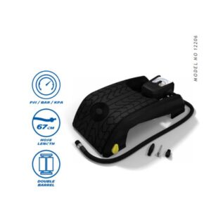 Analogue Double Barrel Foot Pump