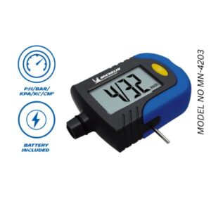Compact Digital Pressure and Tread Depth Gauge